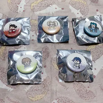 단간론파 도트 그림 캔뱃지 5개