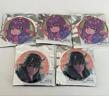 은하 특급 밀키 서브웨이 장면 셀렉 캔뱃지 아카네 빌레반