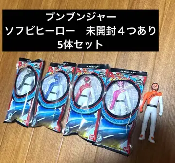 분붐저 소프트 비닐 히어로 5체 세트