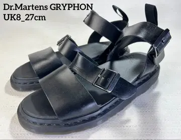 UK8_27cm Dr.Martens GRYPHON 그리폰 샌들 블랙