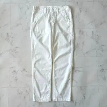 orSlow 오어슬로우 베이커 팬츠 US ARMY 퍼티그 화이트 M