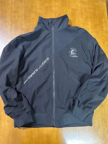 GU x Kojima Productions 밀리터리 블루종 블랙 M