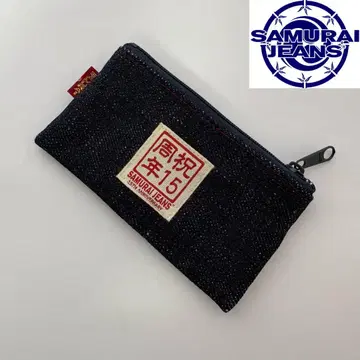 사무라이 진 15주년 데님 코인 케이스 SAMURAI