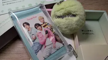 timelesz Google Pixel 파우치&복슬복슬 스크린 클리너