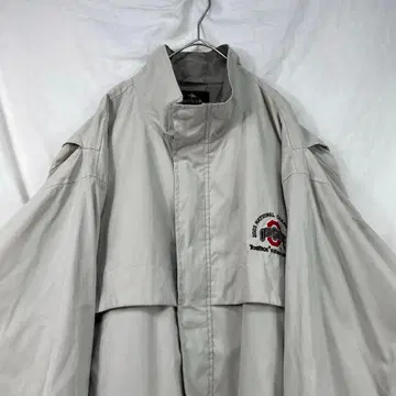 00s y2k ohiostate 나일론 블루종 나일론 자켓