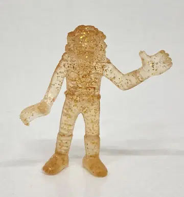 반다이 근육맨 지우개 레귤러 파트001 010 킨코츠맨 클리어 골드 라메