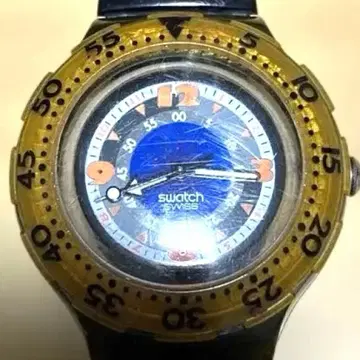 다이버즈 스타일 손목시계 스와치 스쿠바 SWATCH SCUBA200