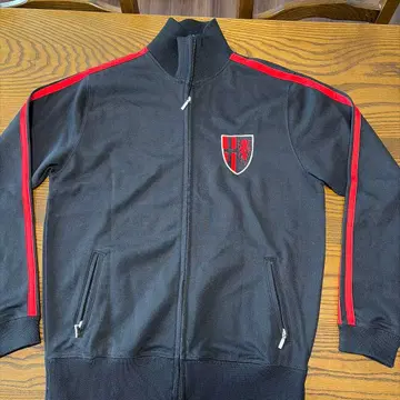 빔즈 풀 집업 블루종 아우터 블랙 빨간색 L