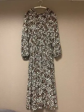 SNIDEL 프린트 셔링 원피스