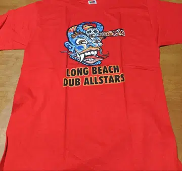 LONG BEACH DUB ALLSTARS T셔츠 L 사이즈 레드