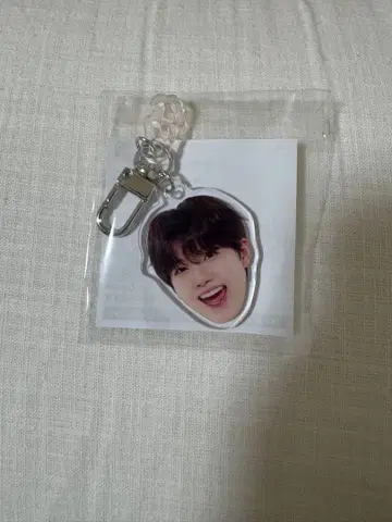 TREASURE 준규 희로애락 얼굴 아크릴 키링 캡슐 토이 가챠 락