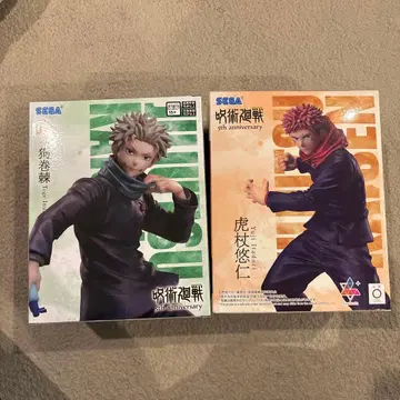 주술회전 5주년 기념 피규어 세트 이타도리 유우지 이누마키 토게