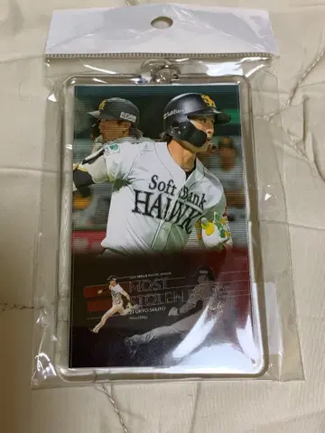 후쿠오카 소프트뱅크 슈토 선수 2025 타이틀 도루왕 키링