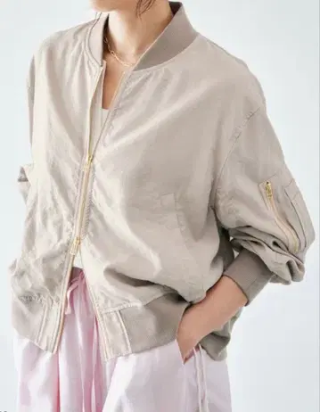 IENA 워셔블 에어리 라이트 MA-1 plage 두즈엠클래스