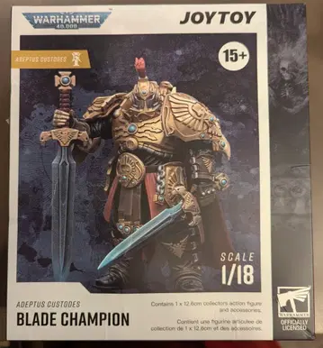 JOYTOY 워해머 40000 아뎁투스 쿠스토데스 블레이드 챔피언