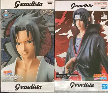 NARUTO Grandista 사스케 이타치 피규어 세트