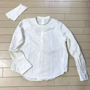 빔즈 보이 화이트 셔츠 투웨이