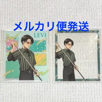 리바이 아크릴 카드 레트로풍 패션 ver. 진격의 거인 로프트