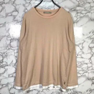 nano UNVERSE (M) 레이어드 긴팔 티셔츠 베이지