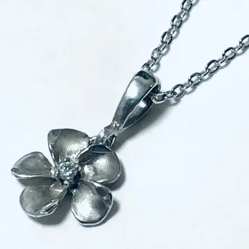 하와이안 주얼리 플루메리아 실버 펜던트