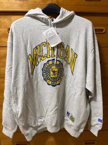 미시간 대학교 러셀 애슬레틱 후드티