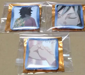 주요 전시 귀멸의 칼날 매니아 캔뱃지 토미오카 기유