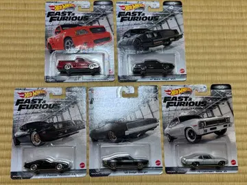 핫휠 와일드 스피드 (Fast&Furious) 시리즈 5대 세트