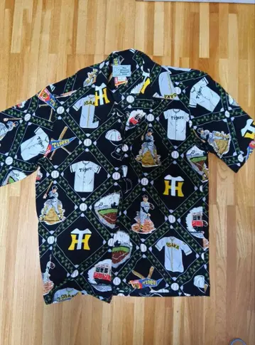 한신 타이거즈 하와이안 셔츠 M
