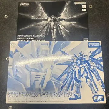 RG 스트라이크 프리덤 건담 티타늄 피니쉬 천공의 날개 세트