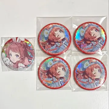 학원 아이돌 마스터 학마스 하나미 사키 캔뱃지