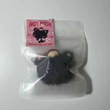 NCT WISH 팬라이트 인형 키링 리쿠 밤 키링
