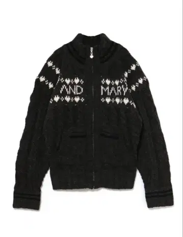 ANDMARY Mary knit cowichan gray