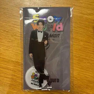 SnowMan 메구로 렌 아크릴 스탠드 SnowWorld