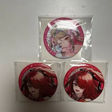 니지산지 마카이노 리리무 레인 퍼터 8주년 8th 캔뱃지