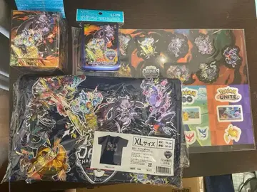 포켓몬 재팬 챔피언쉽 T셔츠 XL 슬리브 BOX 씰
