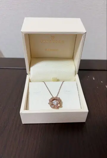 텐쇼도 미피 목걸이 핑크 골드