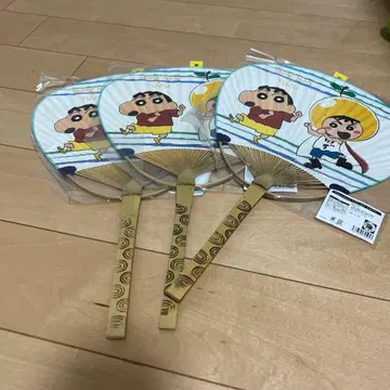 짱구는 못말려(크레용 신짱) 부채 3개 세트