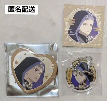 초 카구야 공주 카라테츠 가라오케노테츠진 드링크 세트 번개 캔뱃지 스티커