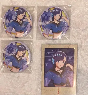 메달리스트 백귀야행 이루카 캔뱃지 특전 카드