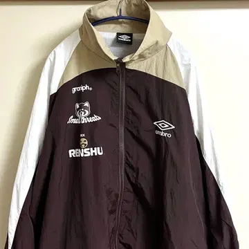 새상품급! Graniph와 UMBRO 콜라보 이카쿠 나일론 자켓