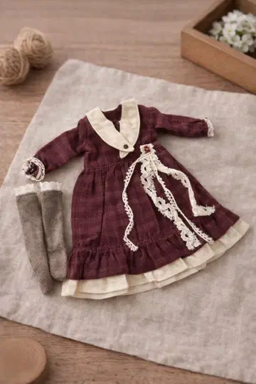 브라이스 아이시 인형 아웃핏 원피스 양말 세트