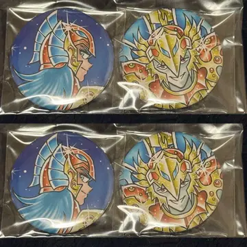 세인트 세이야 해황재기 해룡의 카논 & 류나데스의 카사 캔뱃지