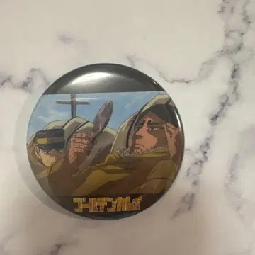 골든 카무이 특전 캔뱃지 코이토&츠키시마