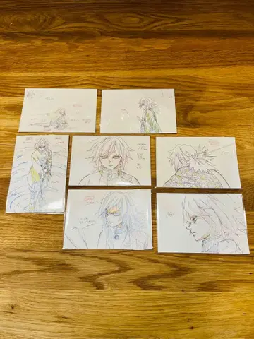 귀멸의 칼날 ufotable 전시 원화 엽서 토미오카 기유