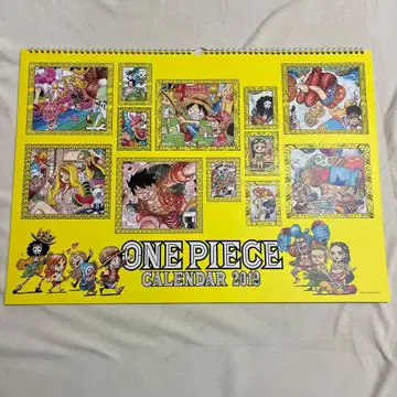 2019 원피스 ONE PIECE 코믹 달력 대형