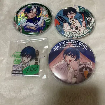 카리스마 모토하시 이오리 홀로그램 캔뱃지 묶음 판매