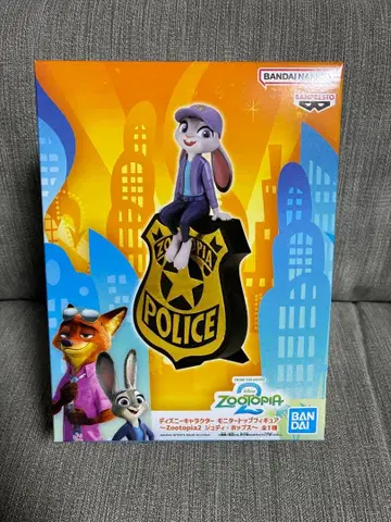 디즈니 주토피아 모니터 탑 피규어 주디 팝스