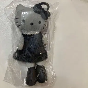 헬로키티 스타일업 마스코트 키링 그레이 블랙