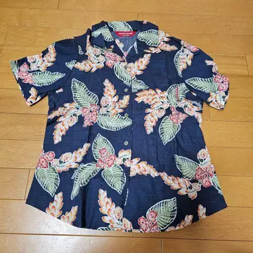 MANGOHOUSE 카리유시 의류 네이비 월도 블루밍 여성용