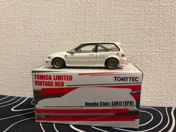 토미카 혼다 civic SiR II (EF9) 화이트 커스터마이즈